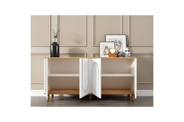 Salven Konsollbord 150 cm - Ek/Vit - Möbler - Vardagsrum - Soffbord & vardagsrumsbord - Avlastningsbord & konsolbord