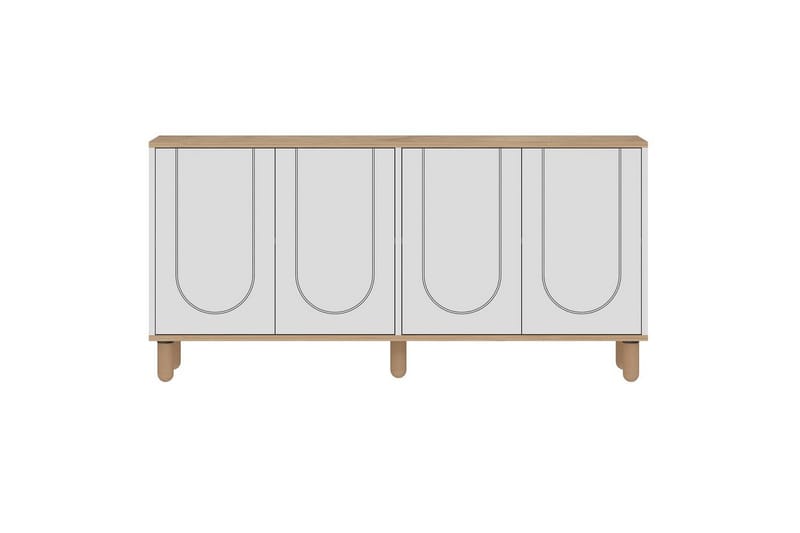 Salven Konsollbord 150 cm, Ek/Vit