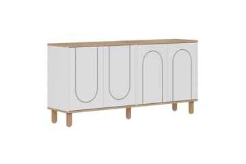 Salven Konsollbord 150 cm - Ek/Vit - Möbler - Vardagsrum - Soffbord & vardagsrumsbord - Avlastningsbord & konsolbord