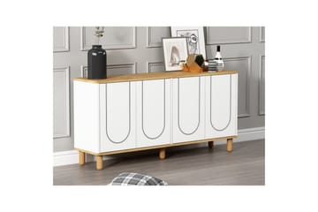 Salven Konsollbord 150 cm - Ek/Vit - Möbler - Vardagsrum - Soffbord & vardagsrumsbord - Avlastningsbord & konsolbord