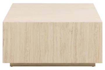 Samon Kvadratiskt Soffbord 90 cm i Sten - Beige - Möbler - Vardagsrum - Soffbord & vardagsrumsbord - Soffbord