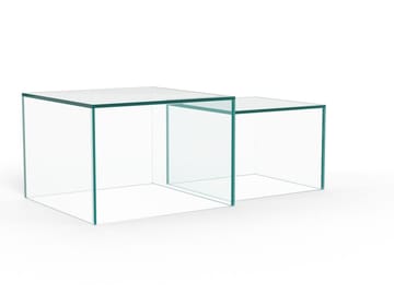 Samon Soffbord 50 cm - Kristallklar - Möbler - Vardagsrum - Soffbord & vardagsrumsbord - Soffbord