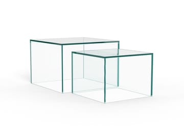 Samon Soffbord 50 cm - Kristallklar - Möbler - Vardagsrum - Soffbord & vardagsrumsbord - Soffbord