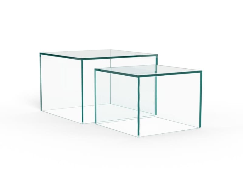 Samon Soffbord 50 cm - Kristallklar - Möbler - Vardagsrum - Soffbord & vardagsrumsbord - Soffbord