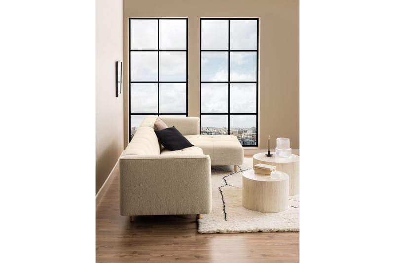 Samon Soffbord 58 cm - Beige - Möbler - Vardagsrum - Soffbord & vardagsrumsbord - Satsbord