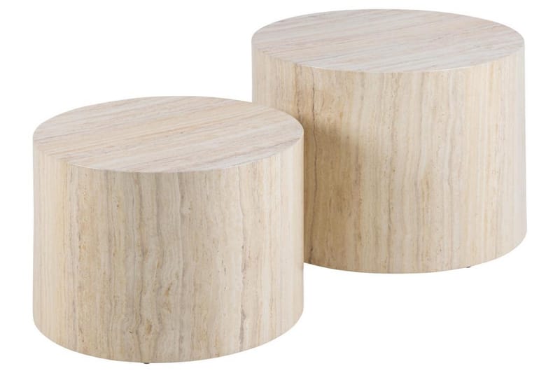 Samon Soffbord 58 cm - Beige - Möbler - Vardagsrum - Soffbord & vardagsrumsbord - Soffbord