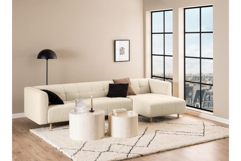 Samon Soffbord 58 cm - Beige - Möbler - Vardagsrum - Soffbord & vardagsrumsbord - Soffbord