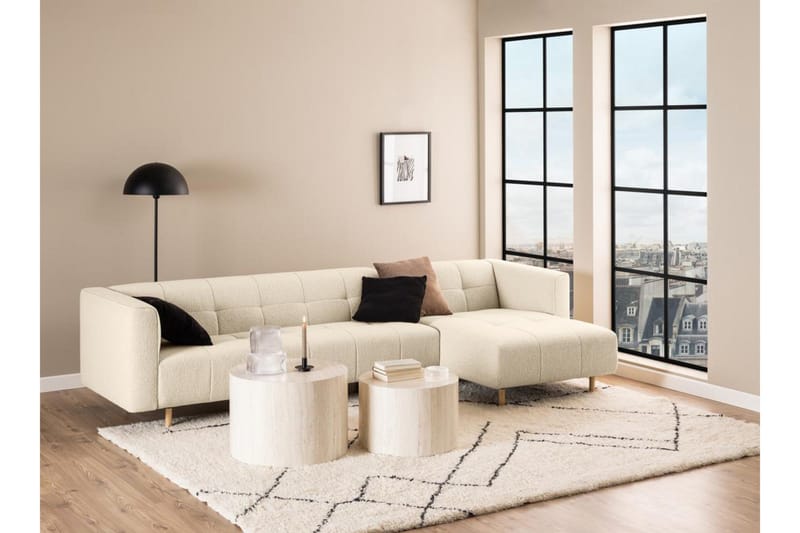 Samon Soffbord 58 cm - Beige - Möbler - Vardagsrum - Soffbord & vardagsrumsbord - Satsbord