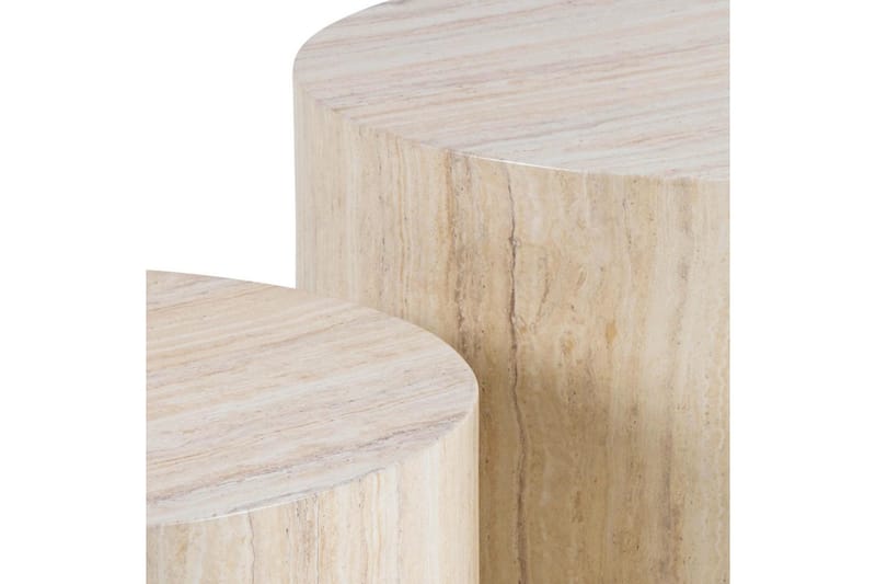 Samon Soffbord 58 cm - Beige - Möbler - Vardagsrum - Soffbord & vardagsrumsbord - Satsbord