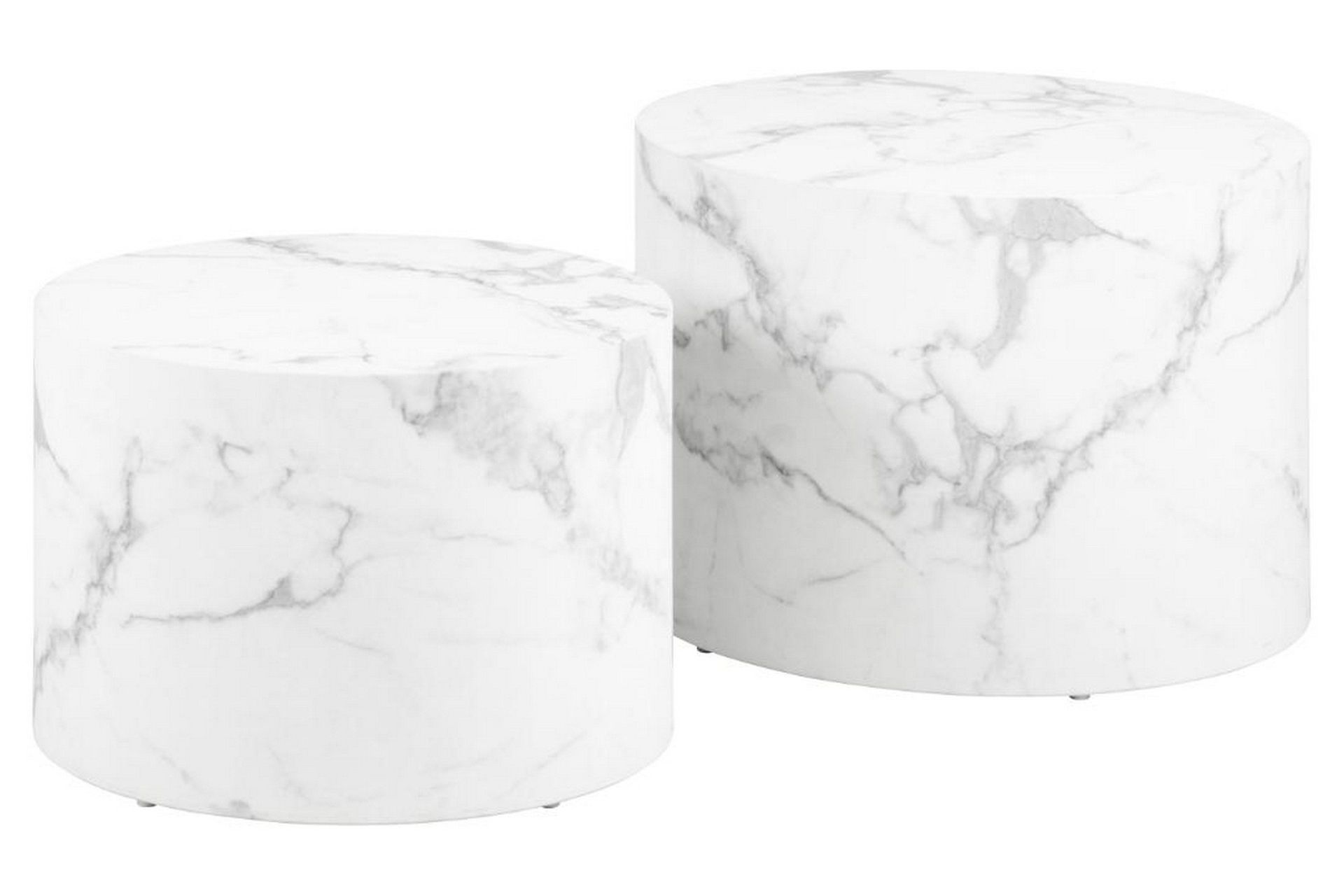 samon soffbord 58 cm - vit