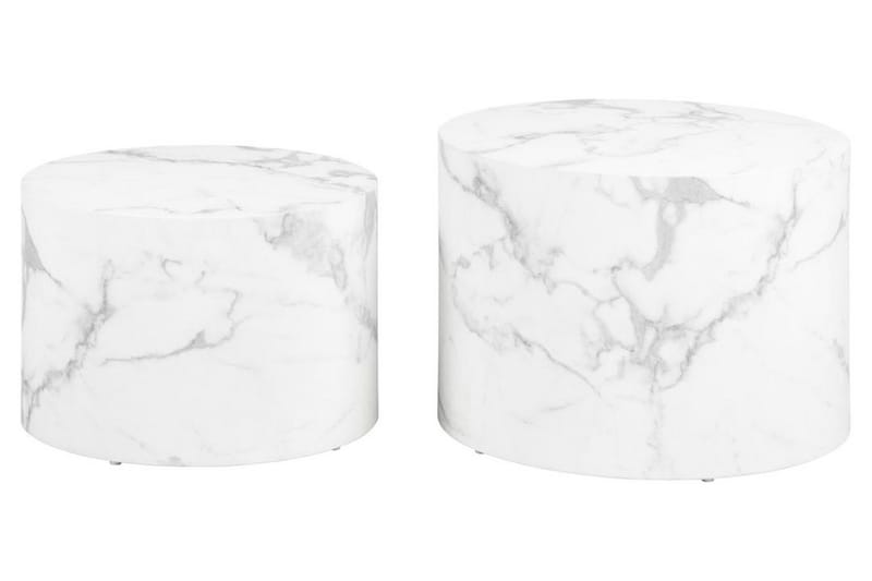 Samon Soffbord 58 cm - Vit - Möbler - Vardagsrum - Soffbord & vardagsrumsbord - Satsbord