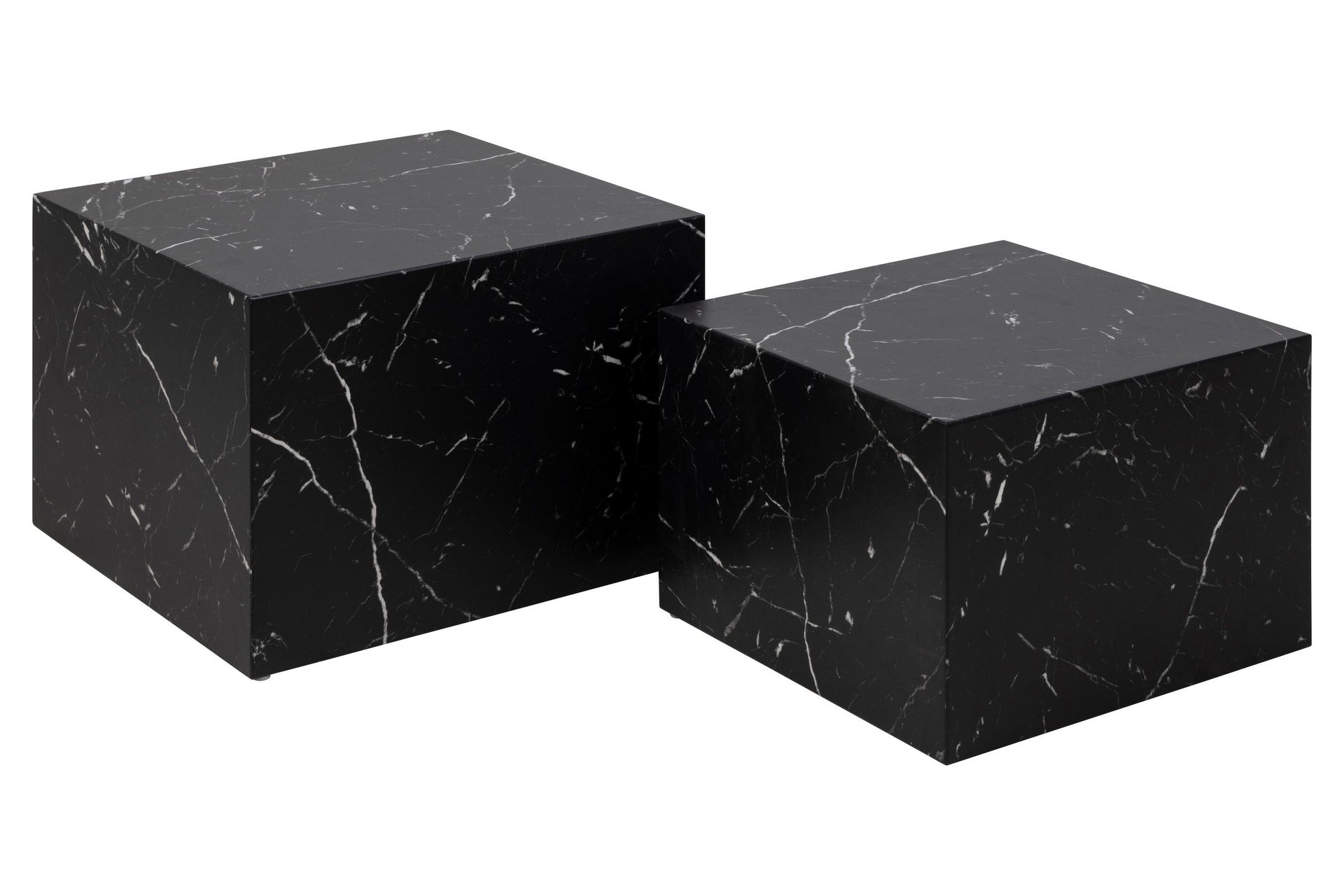 Samon Soffbord 58x58 cm - Svart