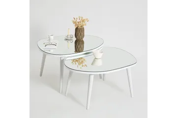 Samtens Satsbord - Vit - Möbler - Vardagsrum - Soffbord & vardagsrumsbord - Satsbord