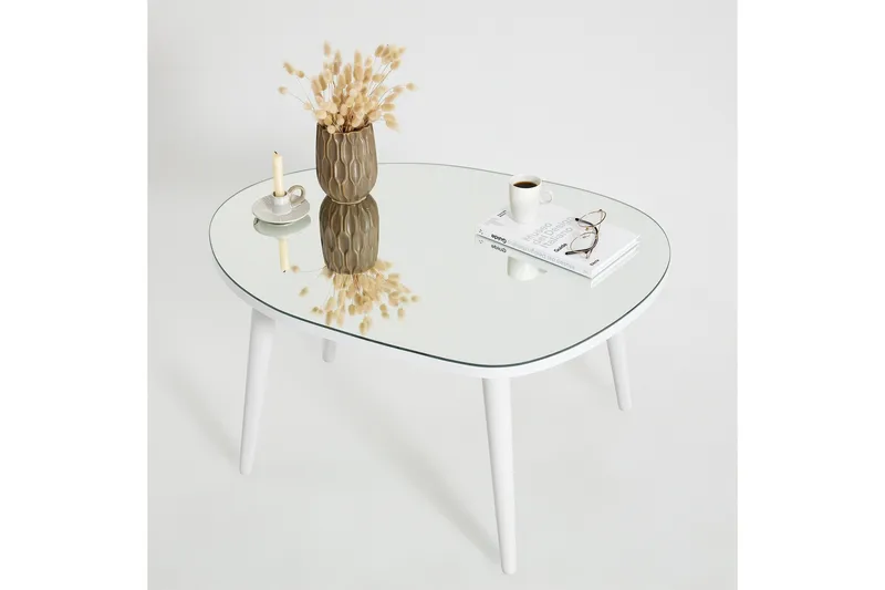 Samtens Soffbord 75 cm - Vit - Möbler - Vardagsrum - Soffbord & vardagsrumsbord - Soffbord
