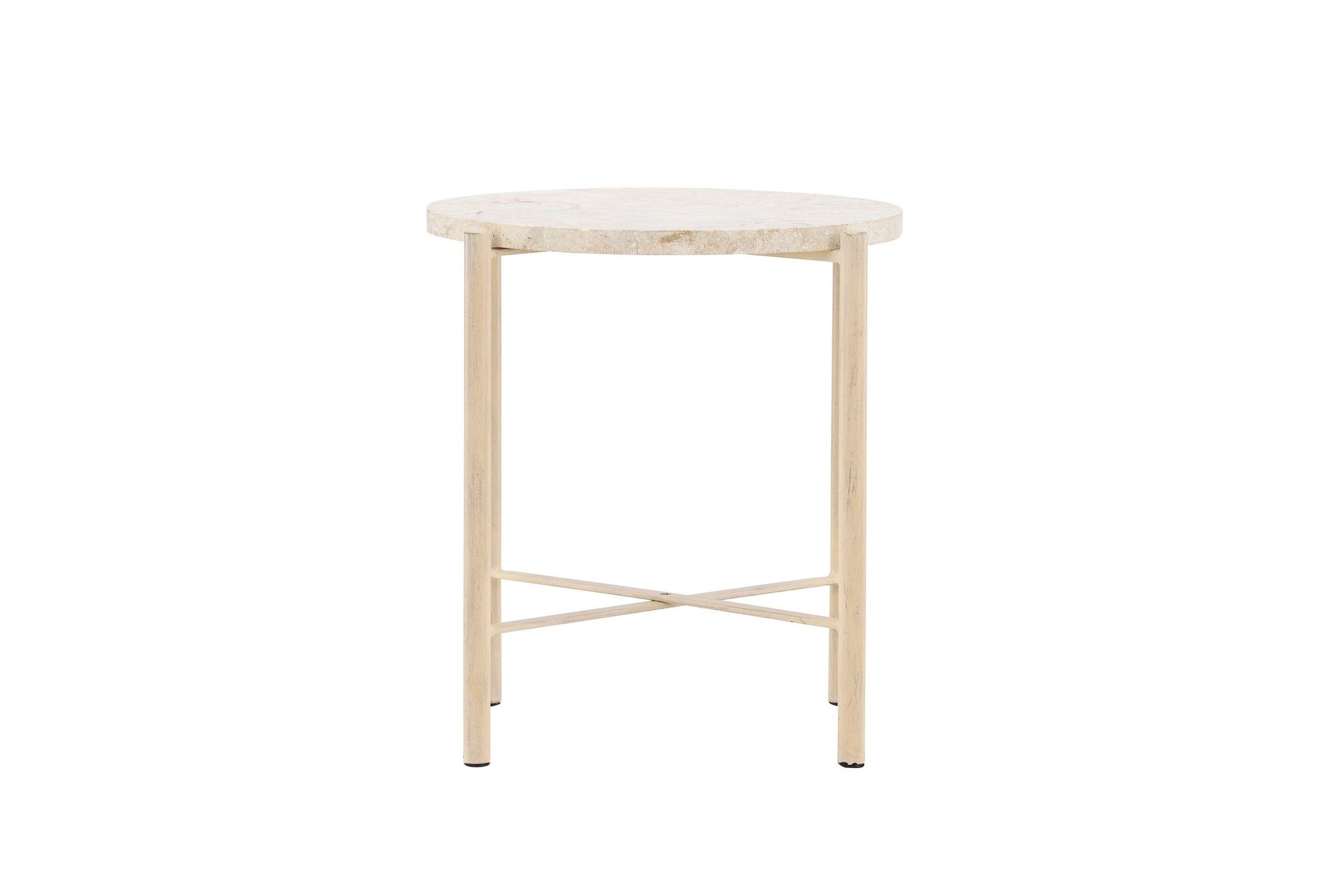 Sandhamn Soffbord 40 cm Rund - Beige