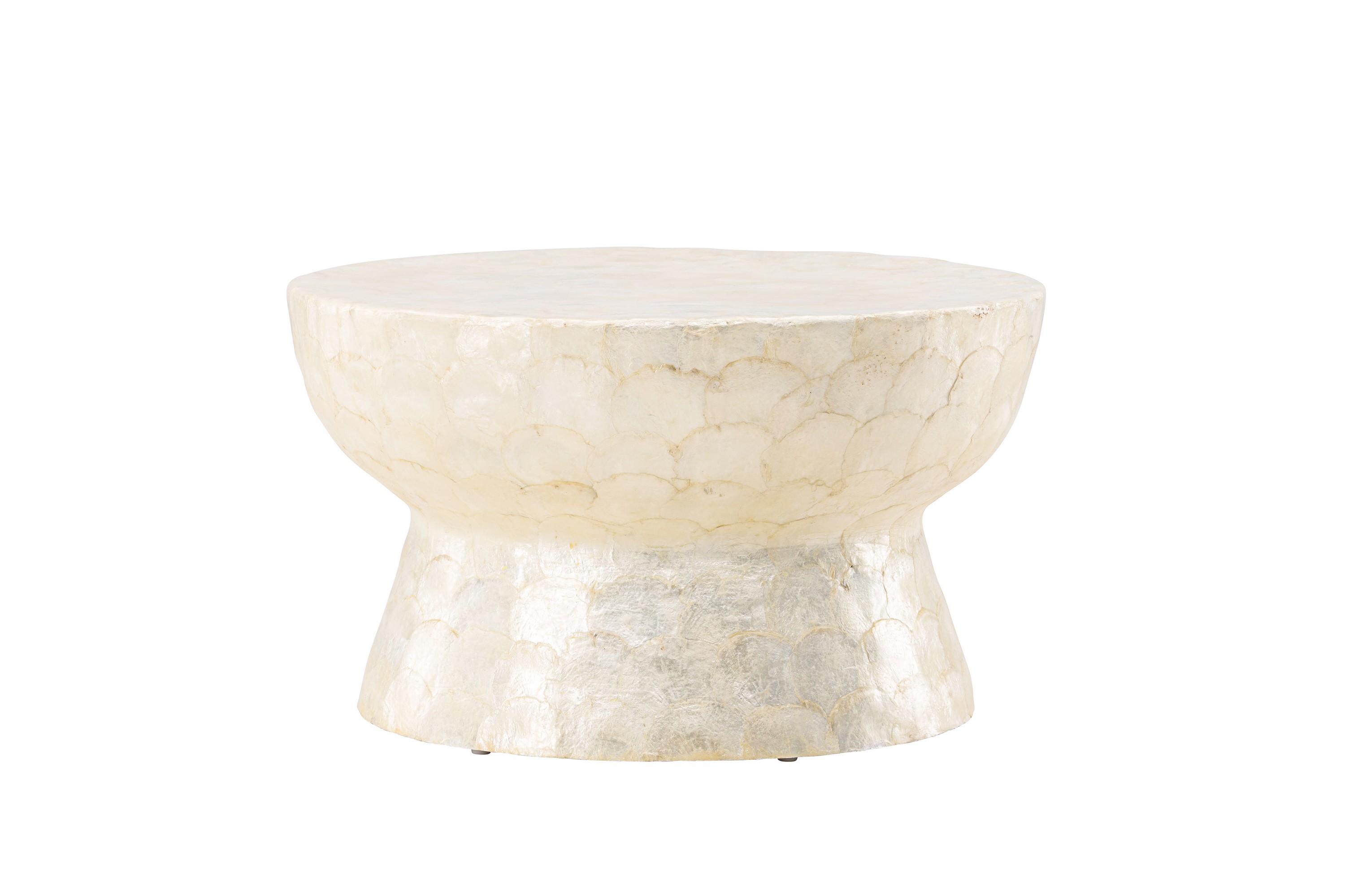 sandön soffbord 70 cm rund ljusgrå -