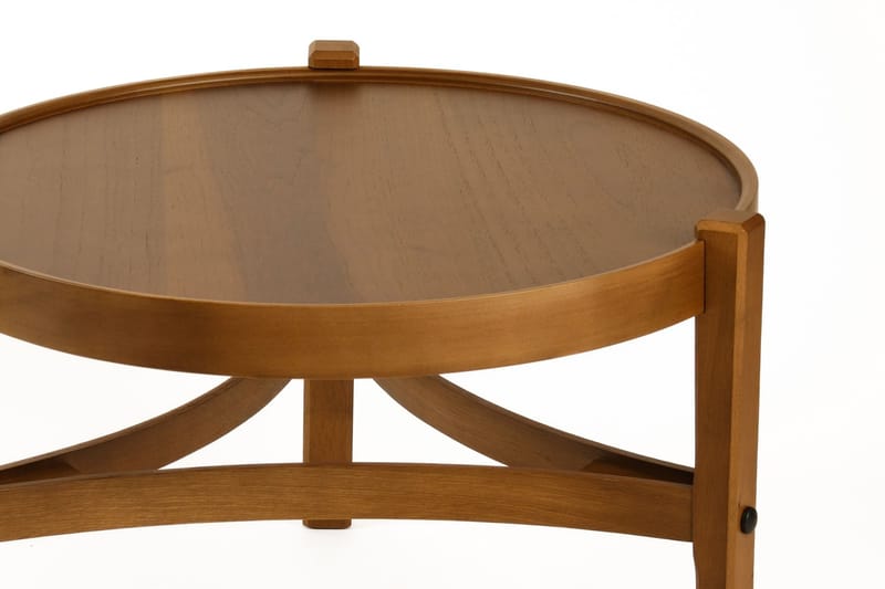 Sarnor Soffbord 60x39x60 cm - Valnöt - Möbler - Vardagsrum - Soffbord & vardagsrumsbord - Soffbord