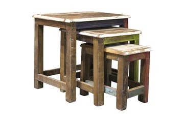 Adaja Satsbord 48 cm - Akacia Brun - Möbler - Vardagsrum - Soffbord & vardagsrumsbord - Satsbord
