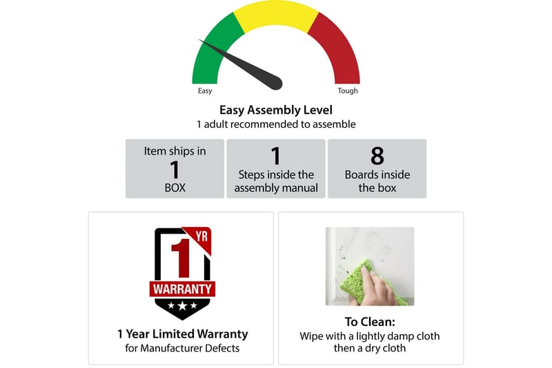Athena Satsbord Svart/Marmormönster - Novogratz - Möbler - Vardagsrum - Soffbord & vardagsrumsbord - Satsbord