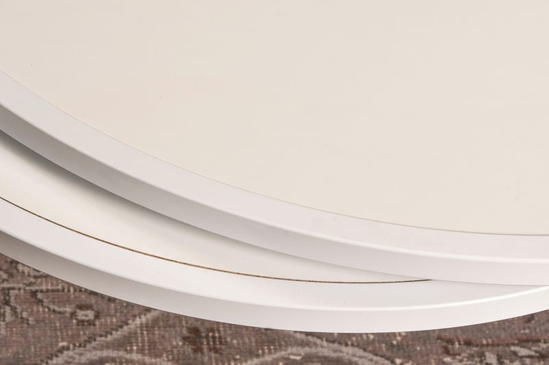 Bazra Satsbord - Vit - Möbler - Vardagsrum - Soffbord & vardagsrumsbord - Satsbord