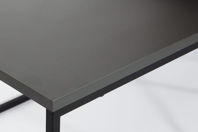 Bodsjö Satsbord 88 cm 2 Bord - Grå/Svart - Möbler - Vardagsrum - Soffbord & vardagsrumsbord - Satsbord