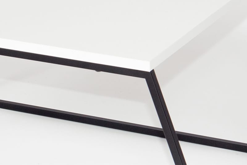 Bodsjö Satsbord 88 cm 2 Bord - Vit - Möbler - Vardagsrum - Soffbord & vardagsrumsbord - Satsbord