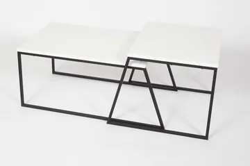 Bodsjö Satsbord 88 cm 2 Bord - Vit - Möbler - Vardagsrum - Soffbord & vardagsrumsbord - Satsbord