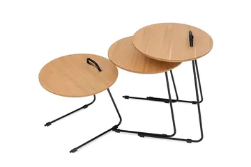 Metis Satsbord - Natural - Möbler - Vardagsrum - Soffbord & vardagsrumsbord - Satsbord