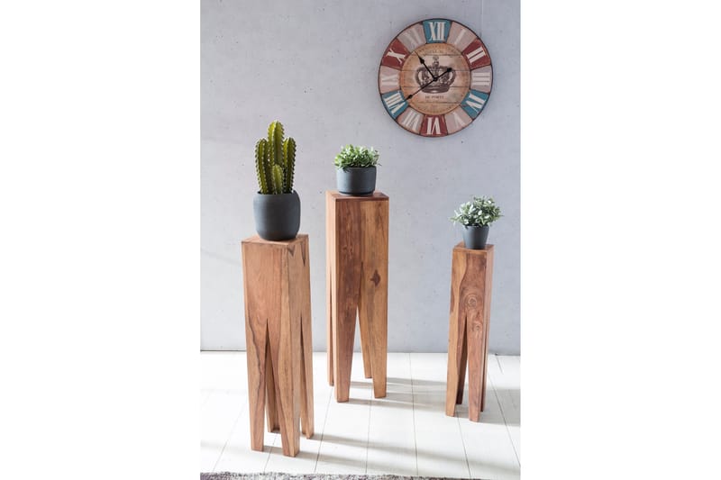 Monseratt Satsbord 3-pack - Trä/natur - Möbler - Vardagsrum - Soffbord & vardagsrumsbord - Satsbord