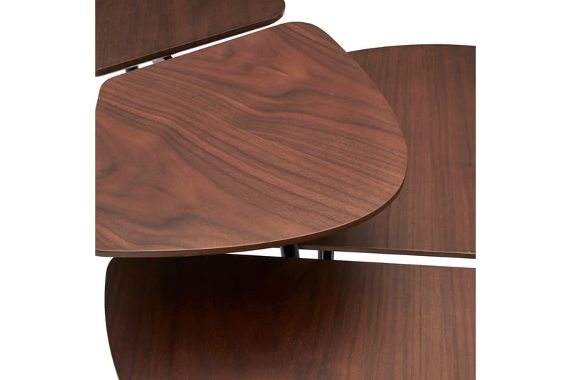 Otteskruv Satsbord 120 cm - Mörkbrun/Svart - Möbler - Vardagsrum - Soffbord & vardagsrumsbord - Satsbord