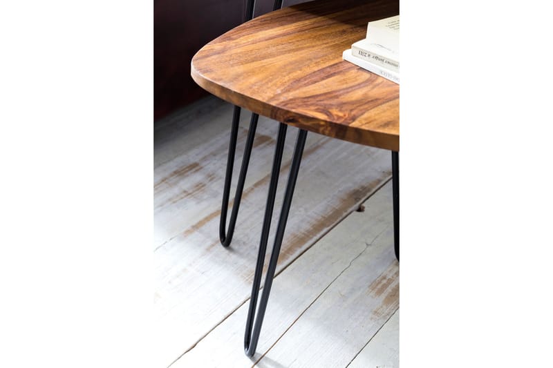 Portuondo Satsbord 2-pack 60 cm - Trä/natur - Möbler - Vardagsrum - Soffbord & vardagsrumsbord - Satsbord