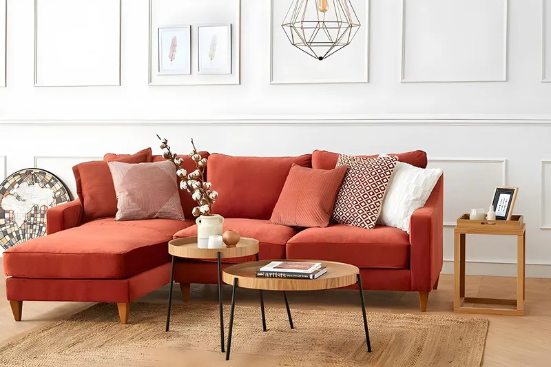 Rachida Satsbord - Natural - Möbler - Vardagsrum - Soffbord & vardagsrumsbord - Satsbord