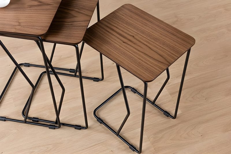 Retore Satsbord - Valnöt - Möbler - Vardagsrum - Soffbord & vardagsrumsbord - Satsbord