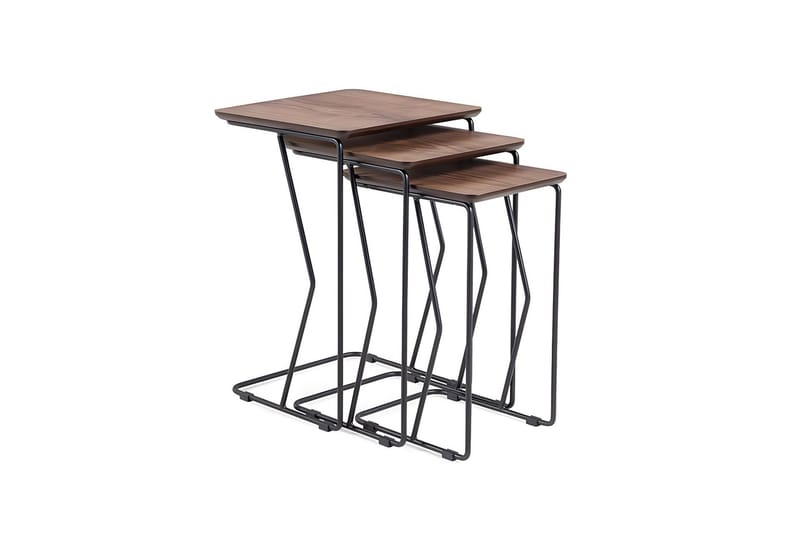 Retore Satsbord - Valnöt - Möbler - Vardagsrum - Soffbord & vardagsrumsbord - Satsbord