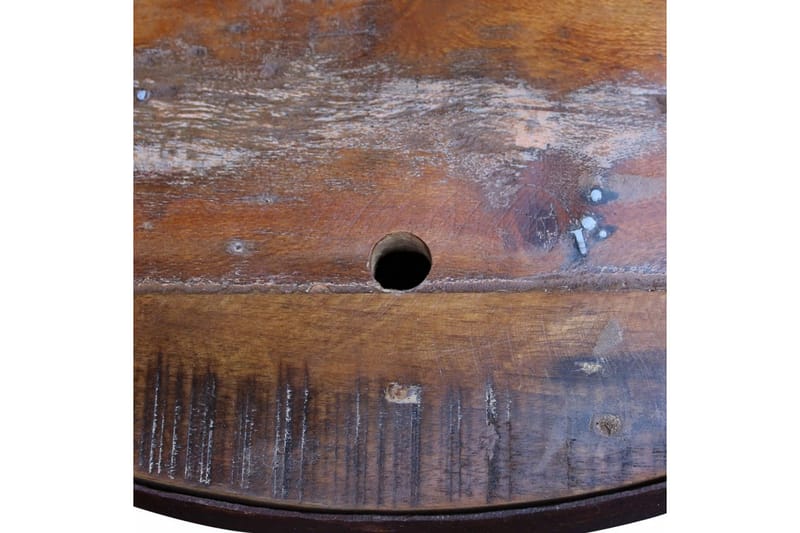 Skålformade soffbord återvunnet massivt trä 2 st - Flerfärgad - Möbler - Vardagsrum - Soffbord & vardagsrumsbord - Satsbord
