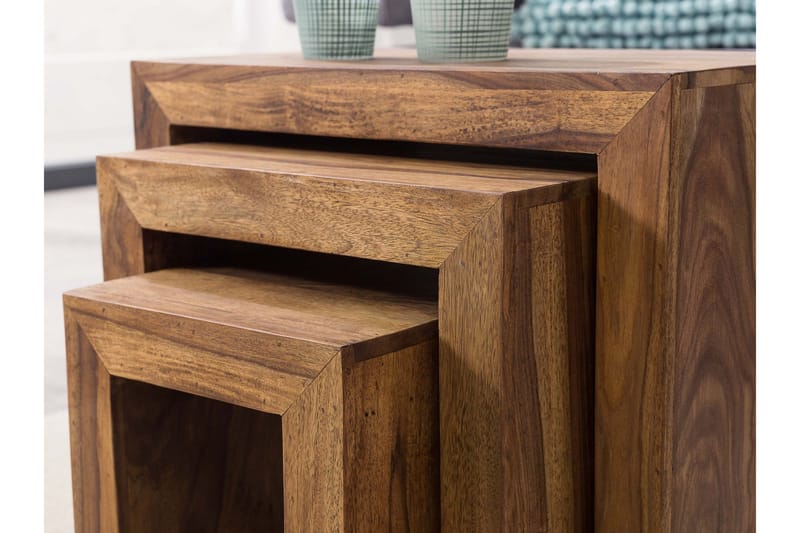 Telander Satsbord 3-pack - Trä/natur - Möbler - Vardagsrum - Soffbord & vardagsrumsbord - Satsbord