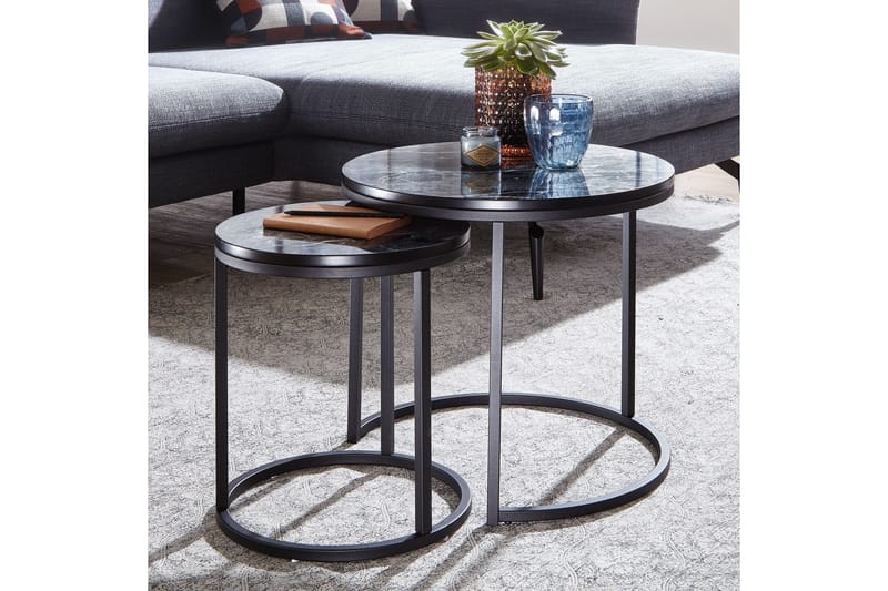 Willowdale Satsbord 50 cm Runt - Möbler - Vardagsrum - Soffbord & vardagsrumsbord - Satsbord
