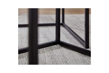 Satsbord Wohnling Set om 2 metall pulverlackerad med metallben modern - Möbler - Vardagsrum - Soffbord & vardagsrumsbord - Satsbord