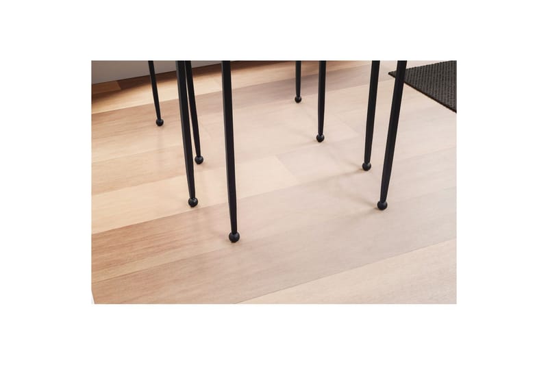 Satsbord Wohnling Set om 2 rund glas tunna metallben modern - Möbler - Vardagsrum - Soffbord & vardagsrumsbord - Brickbord