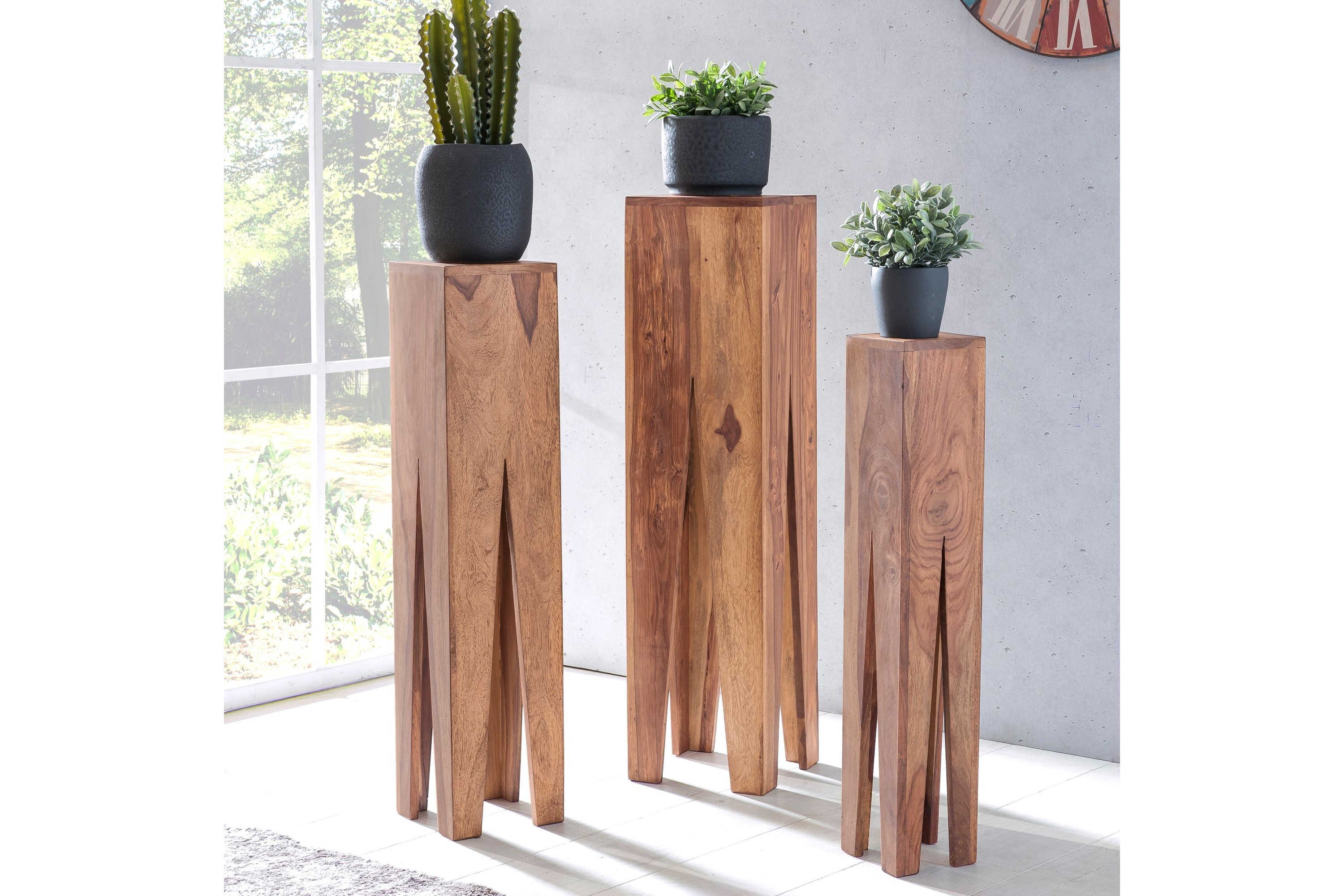 yeovilton satsbord 3-pack brun -