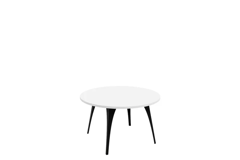 Sayumi Soffbord 75 cm, Svart/Vit