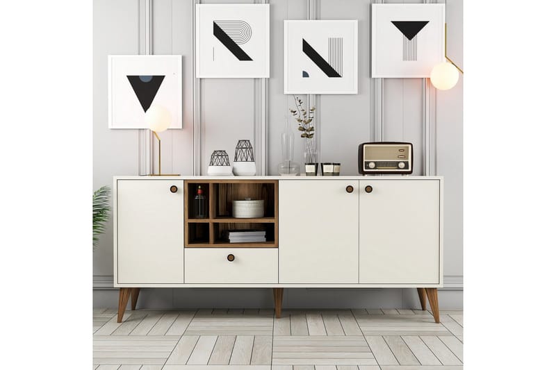 Scone Konsollbord 180 cm - Cream - Möbler - Vardagsrum - Soffbord & vardagsrumsbord - Avlastningsbord & konsolbord