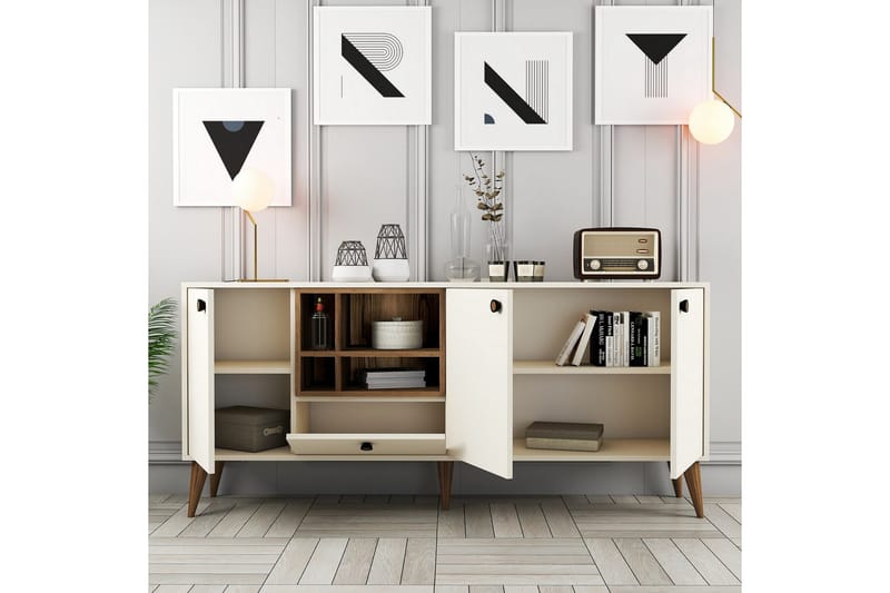 Scone Konsollbord 180 cm - Cream - Möbler - Vardagsrum - Soffbord & vardagsrumsbord - Avlastningsbord & konsolbord