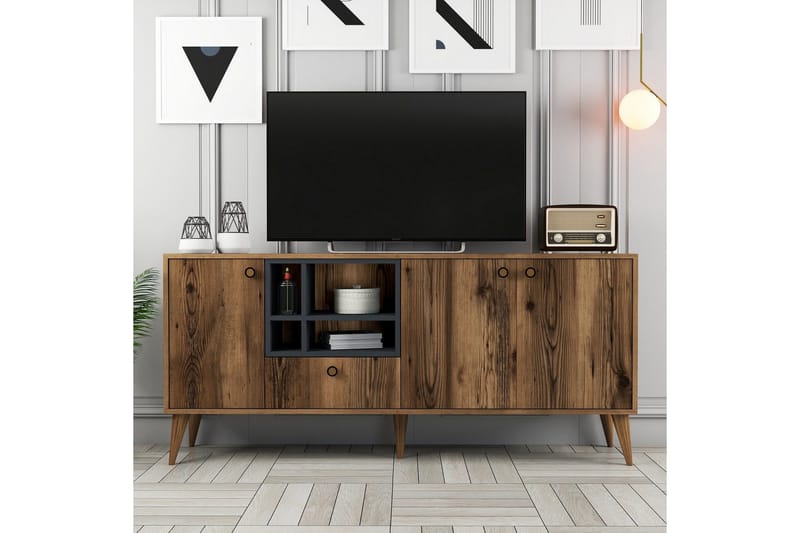 Scone Konsollbord 180 cm - Valnöt - Möbler - Vardagsrum - Soffbord & vardagsrumsbord - Avlastningsbord & konsolbord