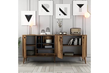 Scone Konsollbord 180 cm - Valnöt - Möbler - Vardagsrum - Soffbord & vardagsrumsbord - Avlastningsbord & konsolbord