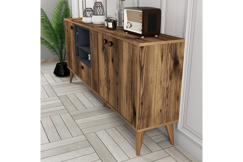 Scone Konsollbord 180 cm - Valnöt - Möbler - Vardagsrum - Soffbord & vardagsrumsbord - Avlastningsbord & konsolbord