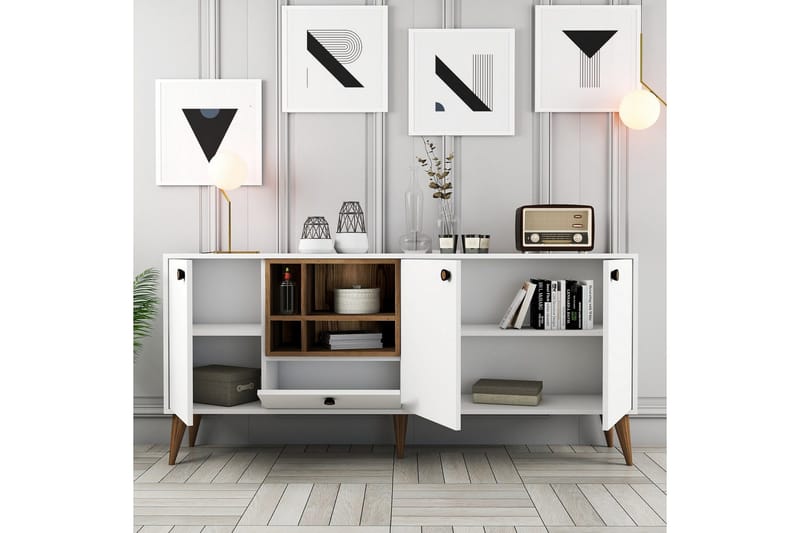 Scone Konsollbord 180 cm - Vit - Möbler - Vardagsrum - Soffbord & vardagsrumsbord - Avlastningsbord & konsolbord