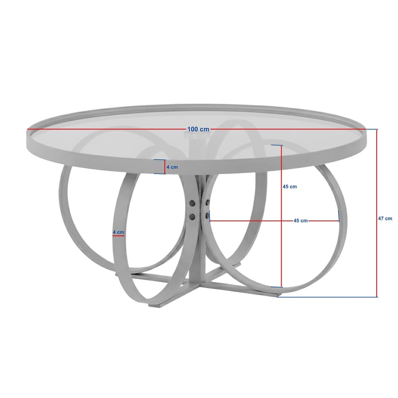 Setira Soffbord 100 cm - Valnöt - Möbler - Vardagsrum - Soffbord & vardagsrumsbord - Soffbord