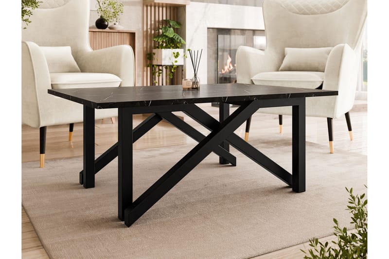 Seyloren Soffbord 100 cm - Svart - Möbler - Vardagsrum - Soffbord & vardagsrumsbord - Soffbord