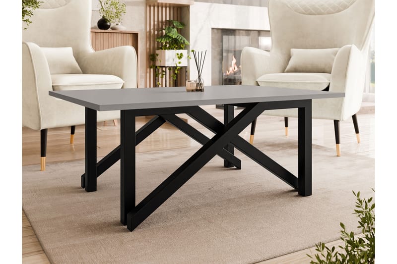 Seyloren Soffbord 100 cm - Svart/Grå - Möbler - Vardagsrum - Soffbord & vardagsrumsbord - Soffbord